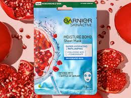 Garnier SkinActive Hydra Bomb Sheet Mask Super Hydrating + Replumping Mask 28gm - Velveras