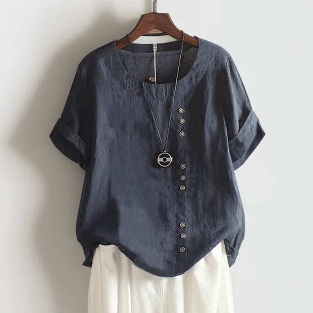 Linen Relaxed Fit T-shirt