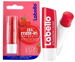 Labello 24h Melt In Moisture Lip Balm Strawberry 4.8gm - Velveras